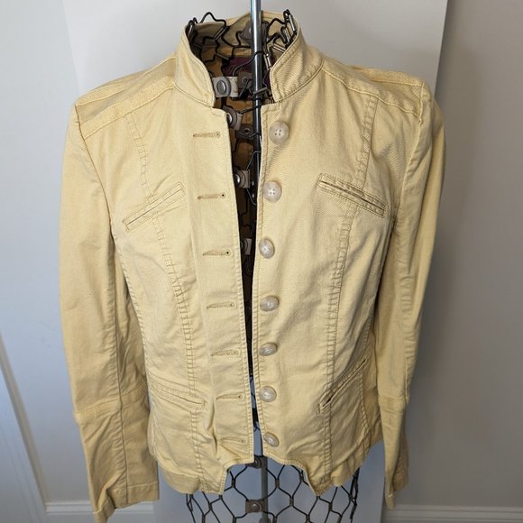 Indigo Palms Fashion Denim / Cotton Jacket Medium - Picture 1 of 6